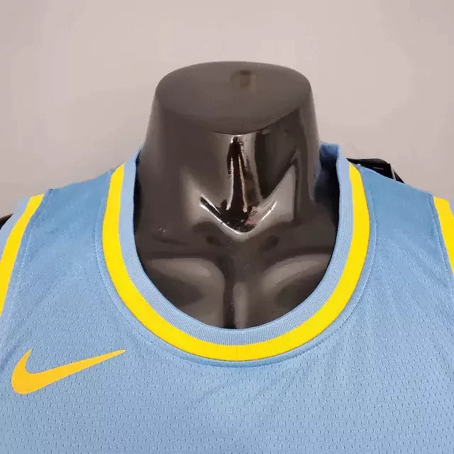 Camisa Regata Los Angeles Lakers Azul Clara - Nike - Masculina
