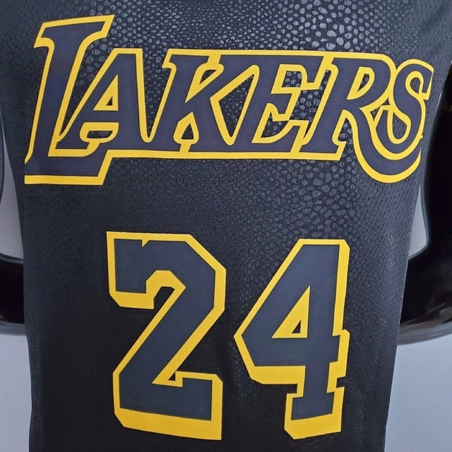 Camisa Regata Los Angeles Lakers Preta Black Mamba - Nike - Masculina