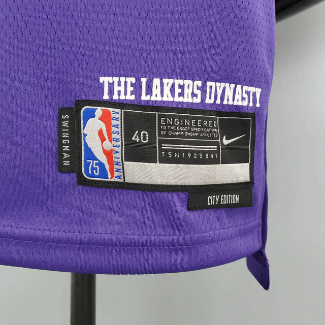 Camisa Regata Los Angeles Lakers Roxa - Nike - Masculina
