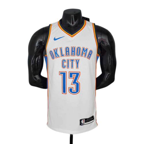 Camisa Regata NBA Oklahoma City Thunder Branca - Nike - Masculina