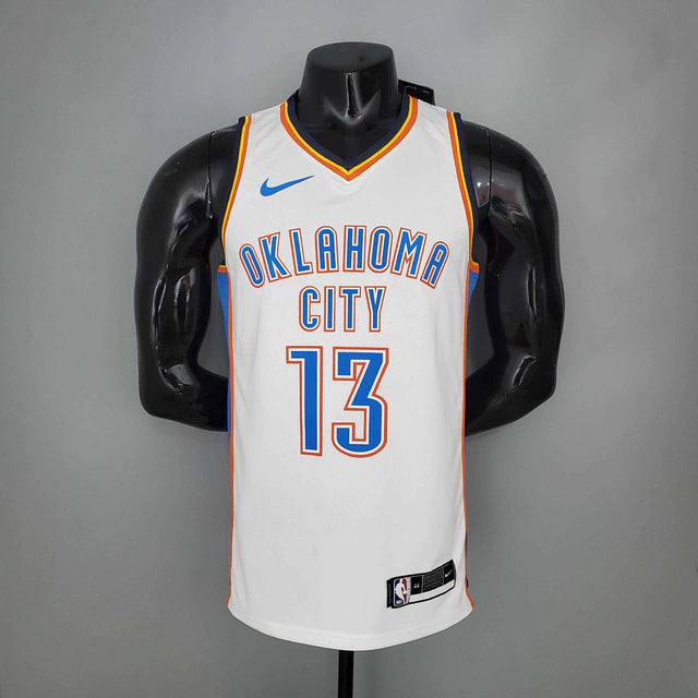 Camisa Regata NBA Oklahoma City Thunder Branca - Nike - Masculina