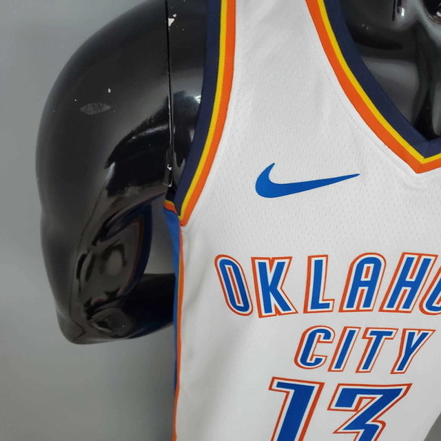Camisa Regata NBA Oklahoma City Thunder Branca - Nike - Masculina