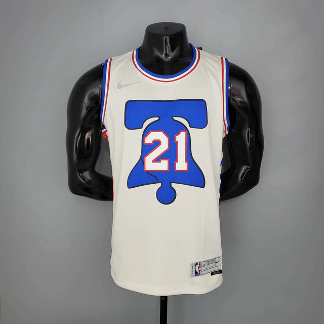 Camisa Regata NBA Philadelphia 76ers Branca - Nike - Masculina