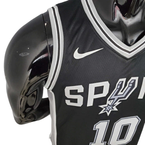 Camiseta Regata San Antonio Spurs Preta - Nike - Masculina