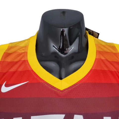 Camiseta Regata Utah Jazz Preta e Amarela - Nike - Masculina