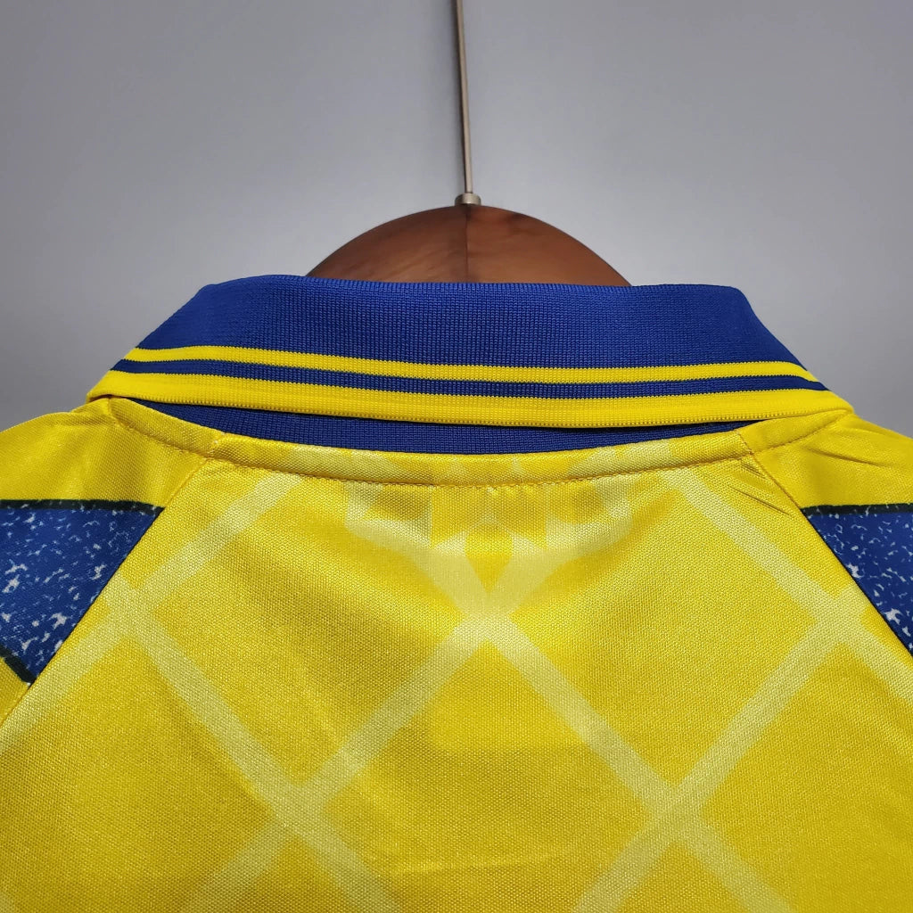 Camisa Retrô Parma Puma 1995/97 Masculino Amarelo e Azul