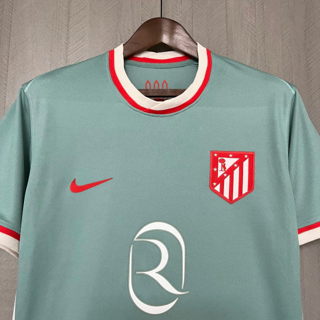 Camisa Atlético de Madrid II Away Nike Torcedor 2024/25 Masculino Azul