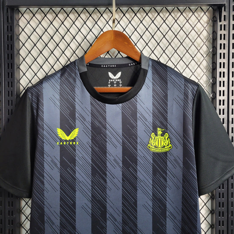 Camisa Newcastle United Treino - 23/24 Torcedor Masculino Preto