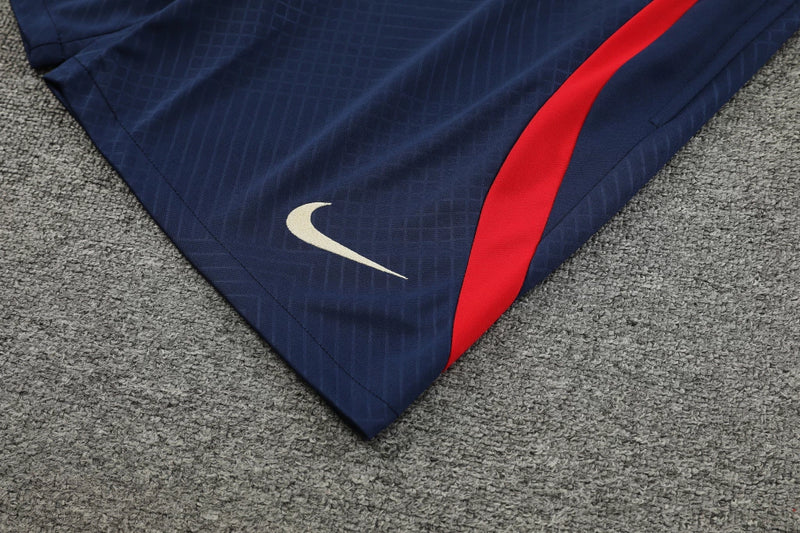 Conjunto Regata PSG 23/24 Nike - Azul+Vermelho