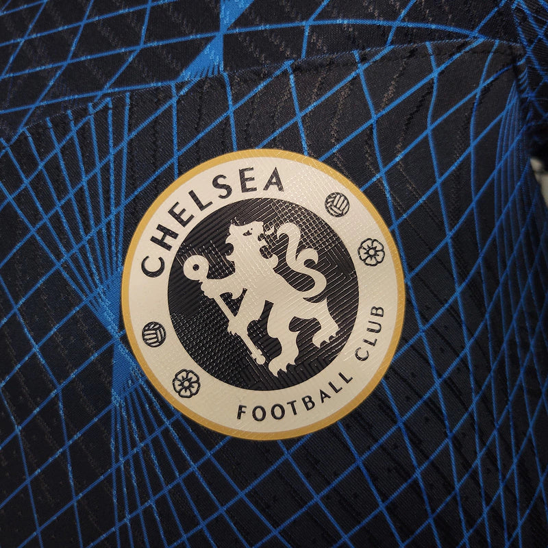 Camisa Chelsea Away Nike 2023/24 Jogador Masculino Azul