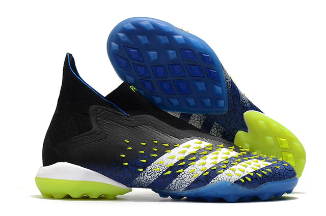 Chuteira Adidas Predator Freak + FG Society Black/Blue