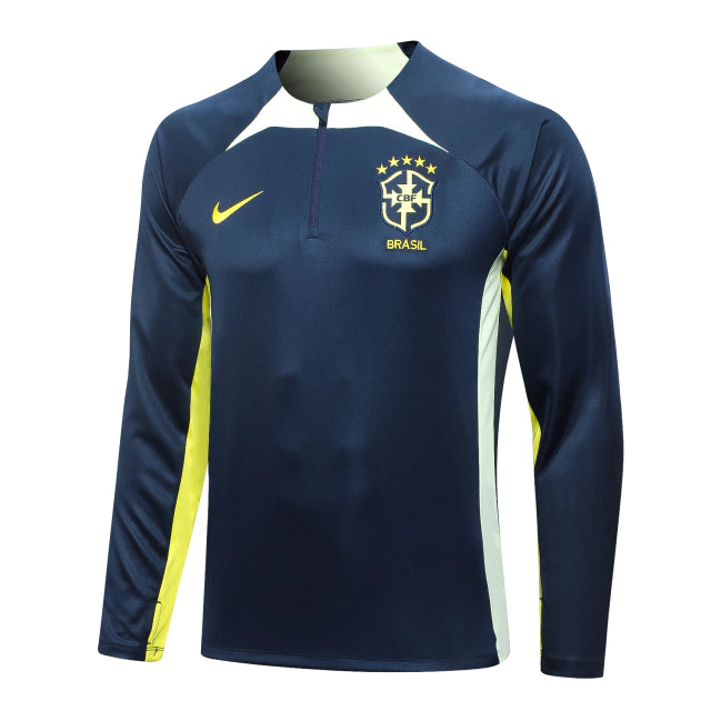 Conjunto Seleção Brasileira 23/24 Masculino Nike - Azul