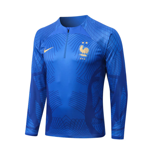 Conjunto França 23/24 Masculino Nike - Azul