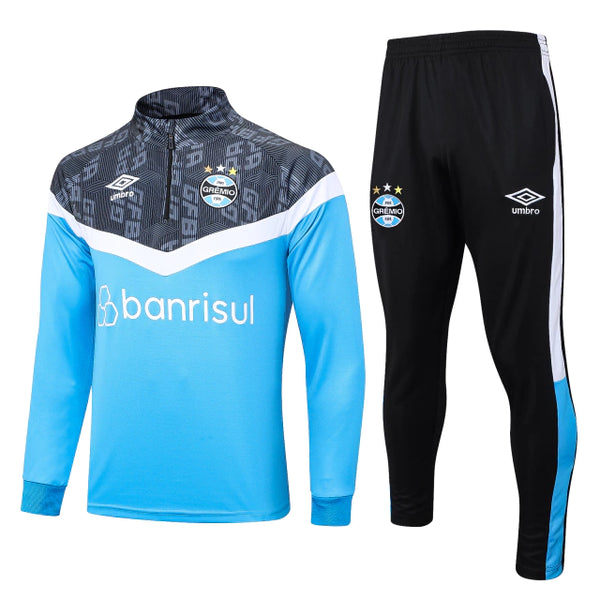 Conjunto Tricolor Gaúcho 23/24 Masculino Umbro - Azul