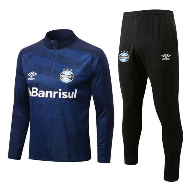 Conjunto Tricolor Gaúcho 23/24 Masculino Umbro - Azul Marinho