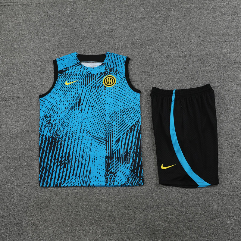 Conjunto Regata Inter de Milão 23/24 Nike - Azul
