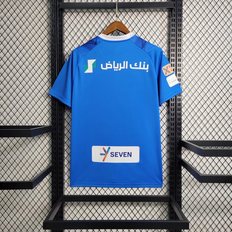 Camisa Al-Hilal Saudi Home Puma Torcedor 23/24 Masculina - Azul