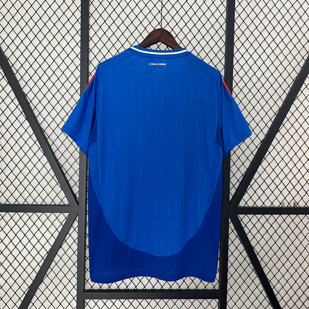 Camisa Seleção Itália I Home Adidas Torcedor 2024/25 Masculino Azul