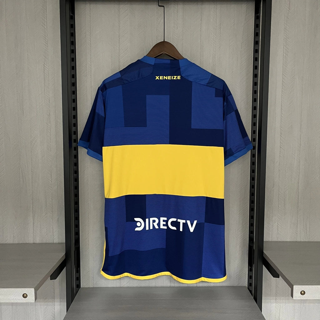 Camisa Boca Juniors I Home 2023/24 Torcedor Adidas Masculino Azul