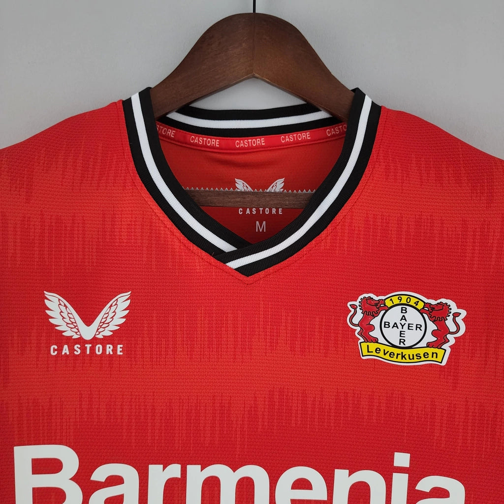 Camisa Bayer Leverkusen II Castore Torcedor 22/23 Vermelho