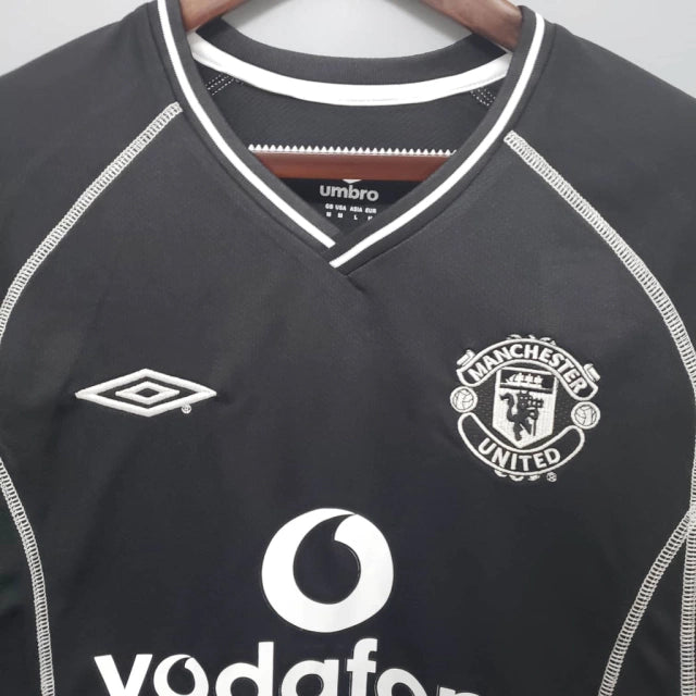 Camisa Manchester United Retrô 2000/2002 Preta - Umbro