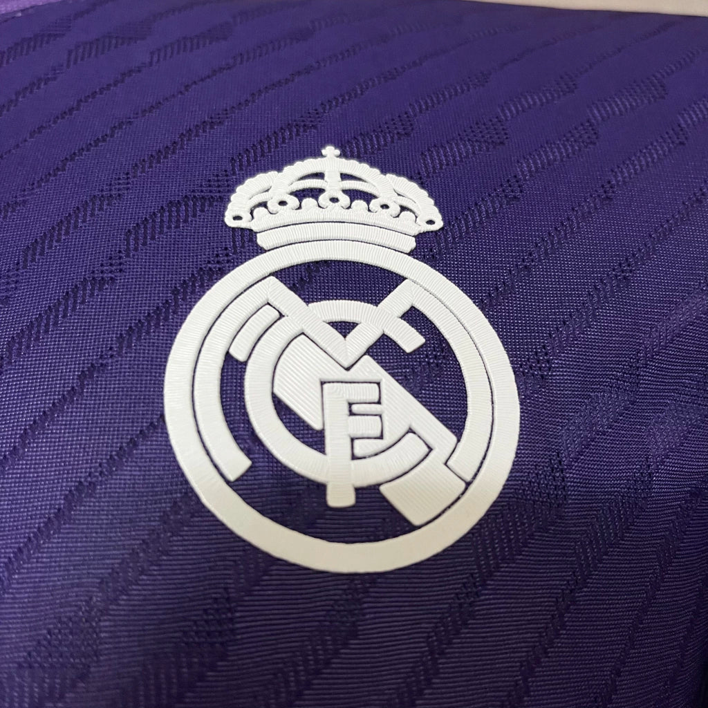 Camisa Real Madrid Adidas Jogador 24/25 Masculino Roxo