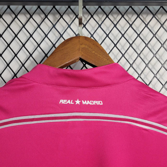 Camisa Retrô Real Madrid II Away Adidas 2014/15 Masculino Rosa