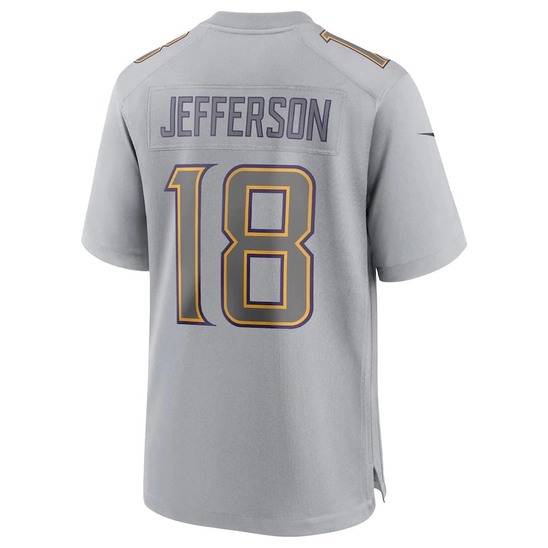 Camisa Minnesota Vikings Justin Jefferson Atmosphere Fashion Game Jersey