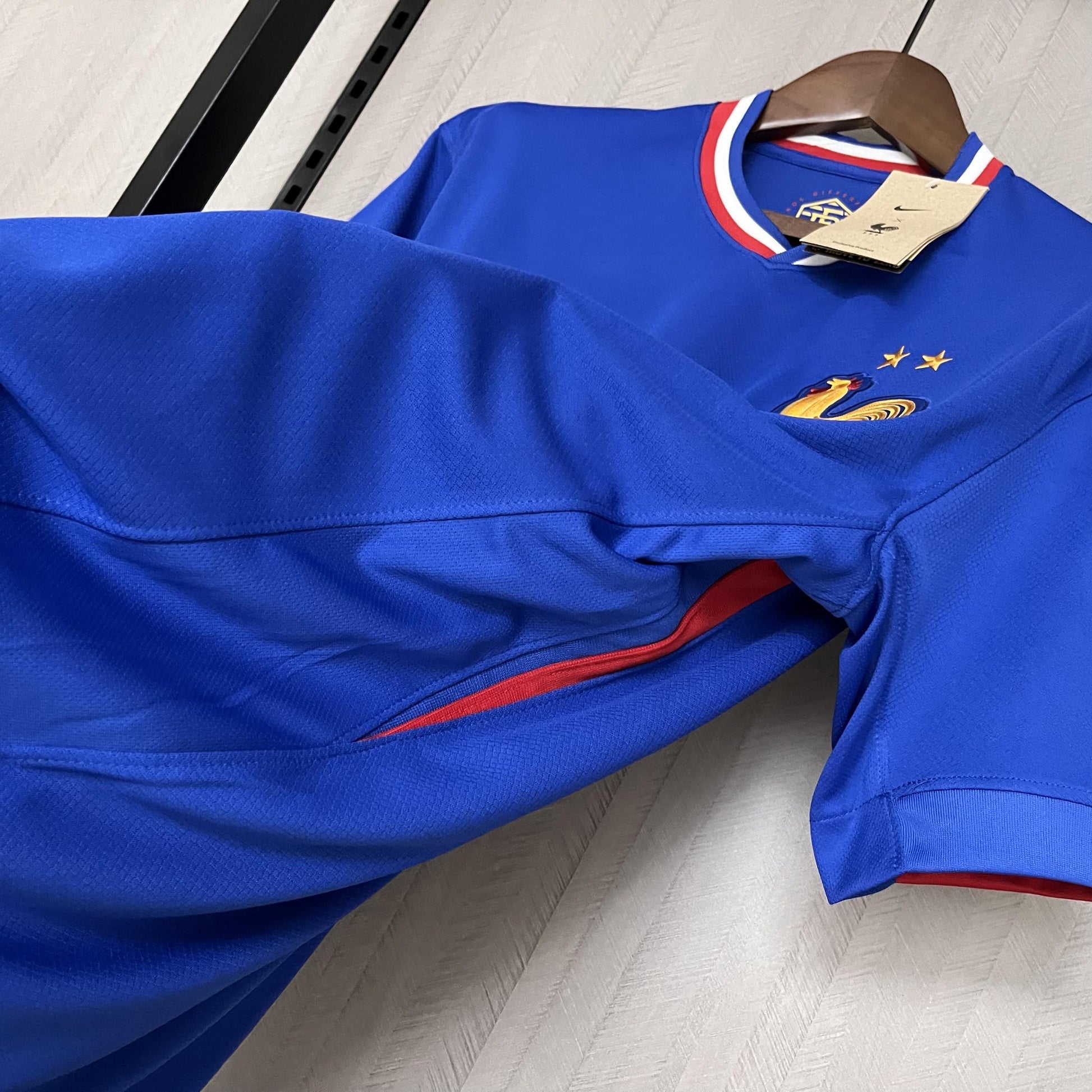 Camisa Seleção França I Home Nike Torcedor 2024/25 Masculino Azul