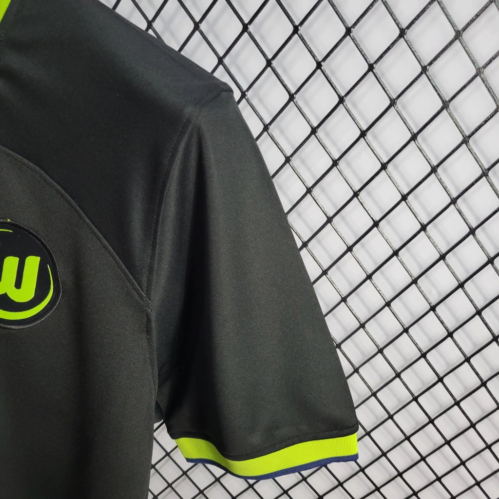 Camisa Wolfsburg II 22/23 Torcedor Nike Masculina - Preto