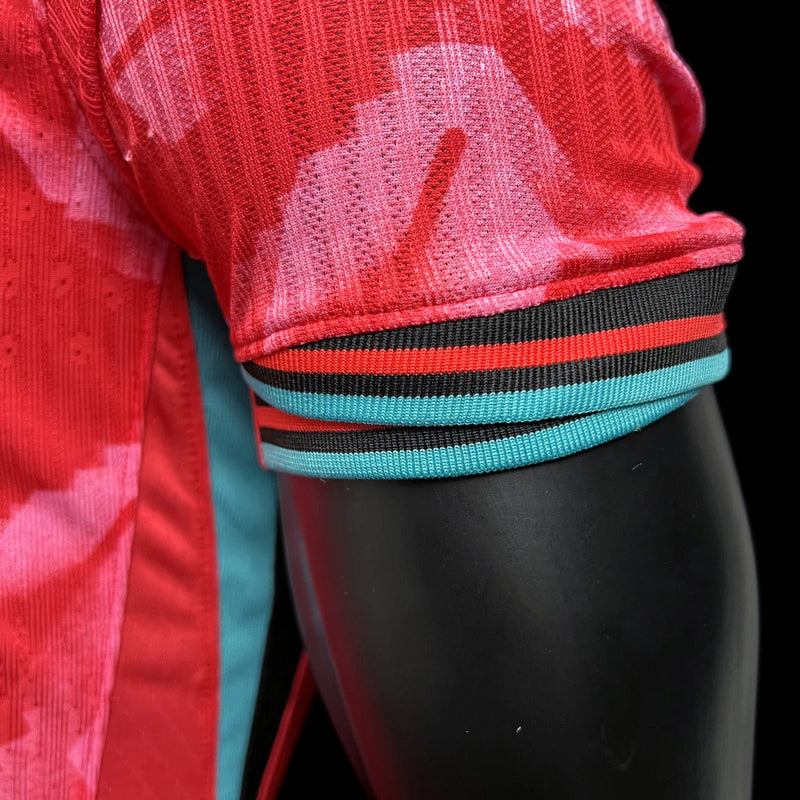 Camisa Coreia do Sul Nike Jogador 2024/25 Masculino Vermelho