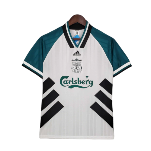 Camisa Retrô Liverpool 1993/95 Adidas Masculino Branco