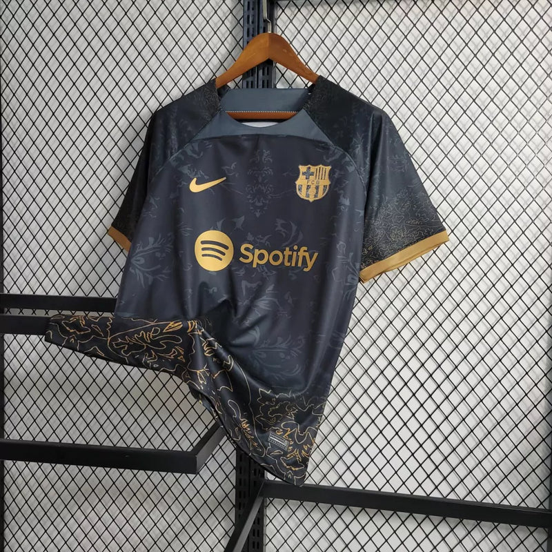 Camisa Barcelona Edição Especial 23/24 Torcedor - Nike Masculina Preto