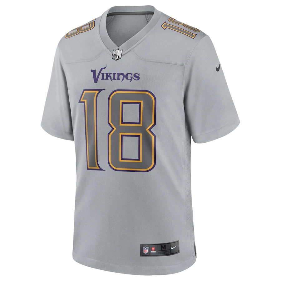 Camisa Minnesota Vikings Justin Jefferson Atmosphere Fashion Game Jersey