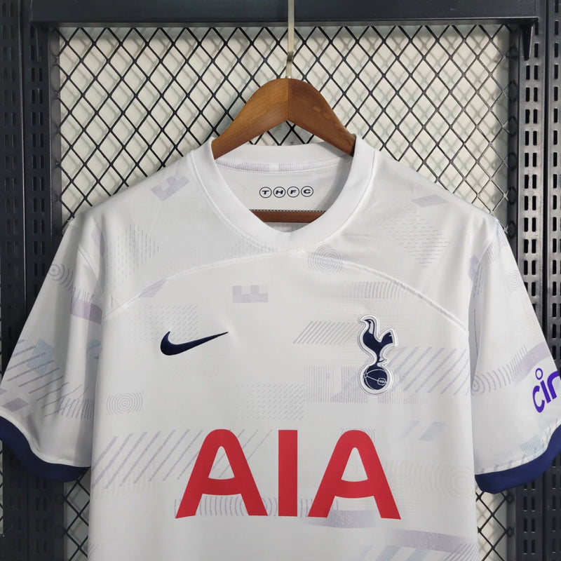 Camisa Tottenham Home 23/24 - Torcedor Nike Masculina - Branco