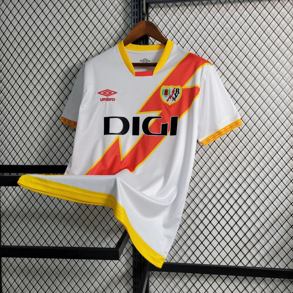 Camisa Rayo Vallecano Umbro Masculino 23/24 Branco