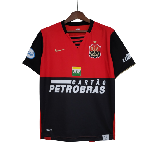 Camisa Umbro Flamengo 2008 - Retrô- Vermelho e Preto