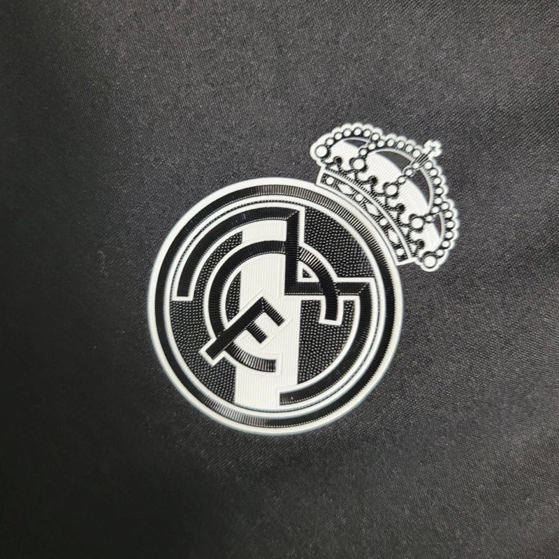 Camisa Retrô Real Madrid Adidas III Third 2016/17 Preto