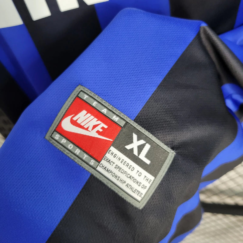 Camisa Retrô Inter de Milão I Nike 1999/00 Masculino Azul e Preto