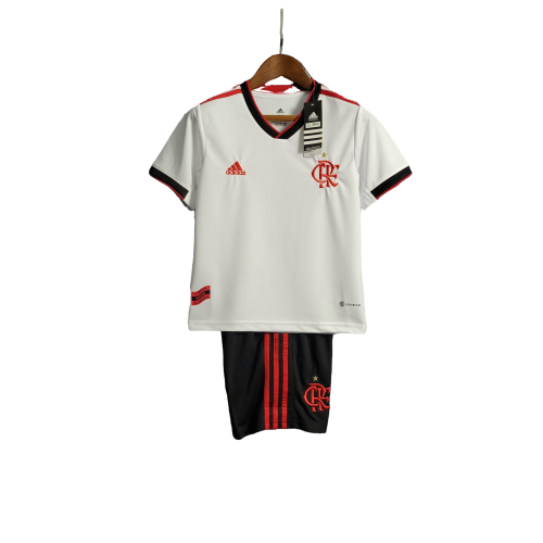 Kit Infantil Flamengo II Adidas 22/23 - Branco