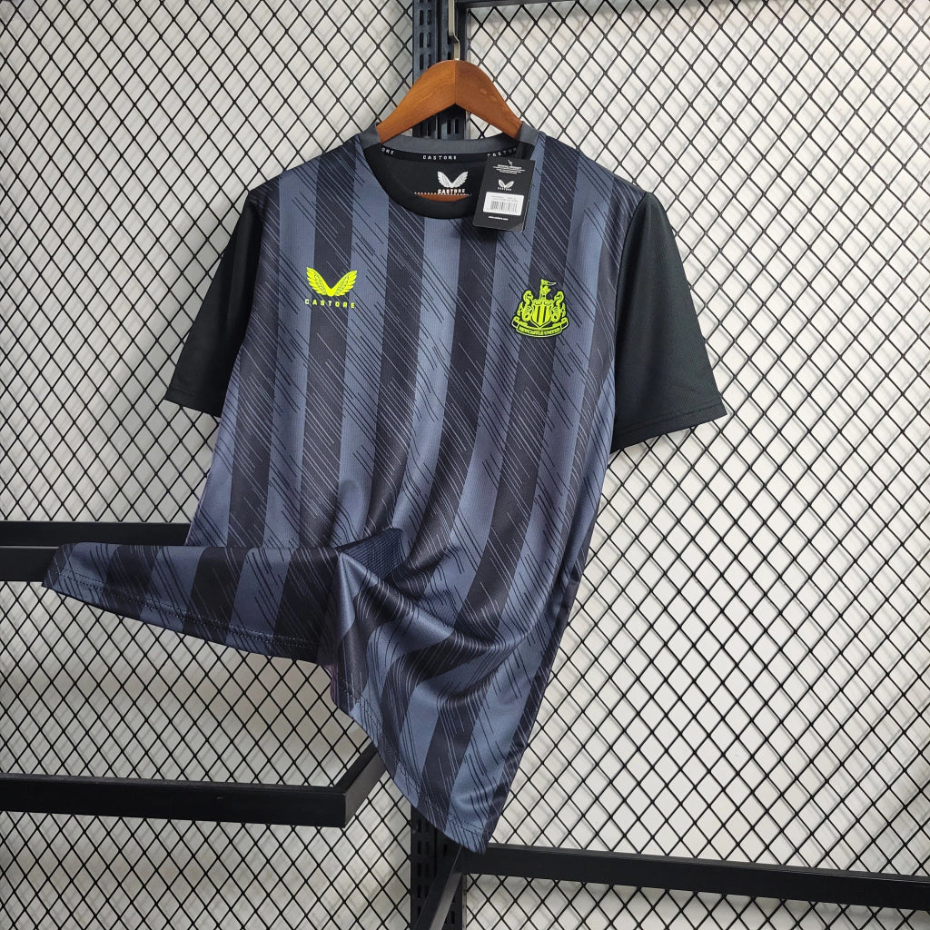 Camisa Newcastle United Treino - 23/24 Torcedor Masculino Preto