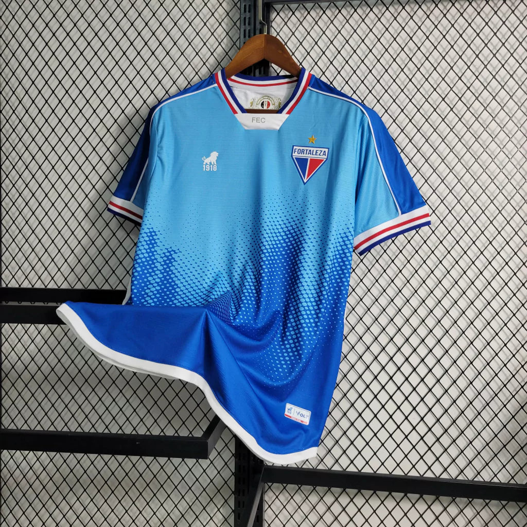 Camisa Fortaleza EC Goleiro - 23/24 Torcedor Masculino Azul