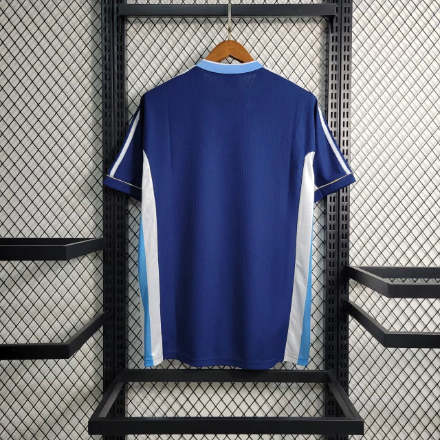 Camisa Retrô Argentina Adidas 1998/99 Masculino Azul Marinho e Branco