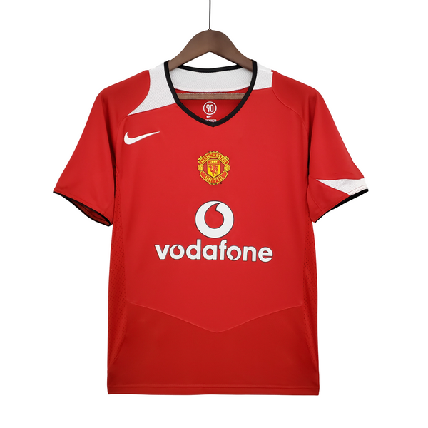 Camisa Retro Manchester United 04/06 Home Nike Torcedor - Vermelho