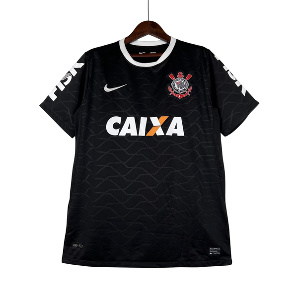 Camisa Retro Corinthians 2008 Away Nike Torcedor - Preta