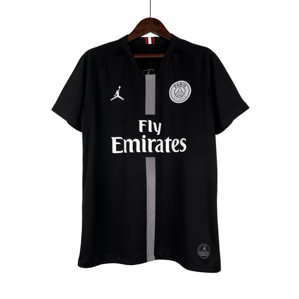 Camisa Retro PSG 18/19 Away Jordan Torcedor - Preta