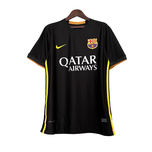 Camisa Retro Barcelona 13/14 Third Nike Torcedor - Preta