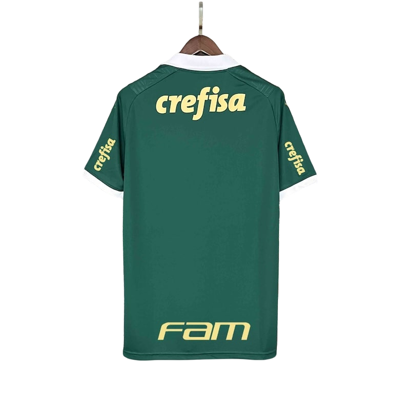 Camisa Palmeiras II Com Todos os Patrocínios Puma Torcedor 2024/25 Masculina - Verde