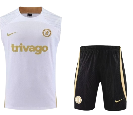 Conjunto Regata DE Treino Chelsea Nike 2023/24 Branco