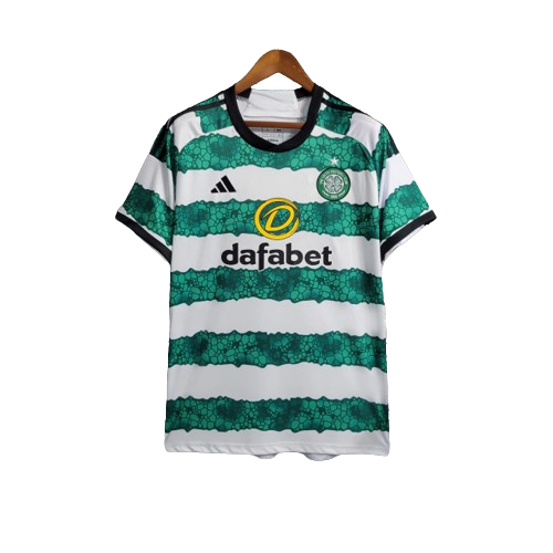 Camisa Celtic FC II Adidas Torcedor 23/24 Masculino Verde e Branco